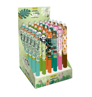 Gelschreiber Animals sortiert