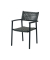 Stapel-Armlehnstuhl Ember schwarz 4St