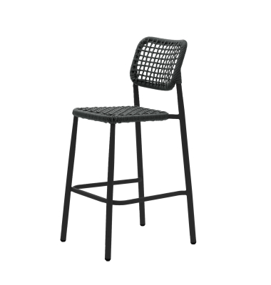 Stapel-Barstuhl Dante schwarz 4St