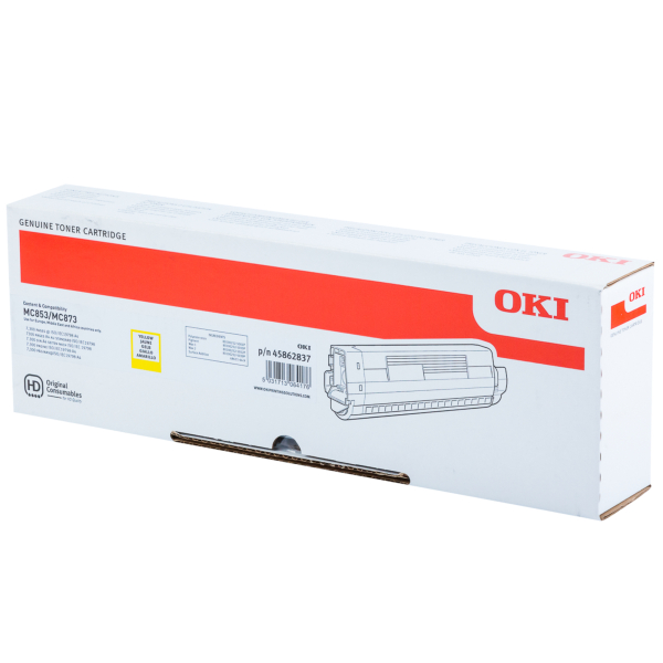 5031713064176 - Toner 45862837 45862837 (45862837) gelb ca 7300 Seiten 5031713064176 Oki