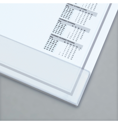 Schreibunterlage Protect H6366 wei&szlig;/grau Protect 59,5x41cm (BxH)
