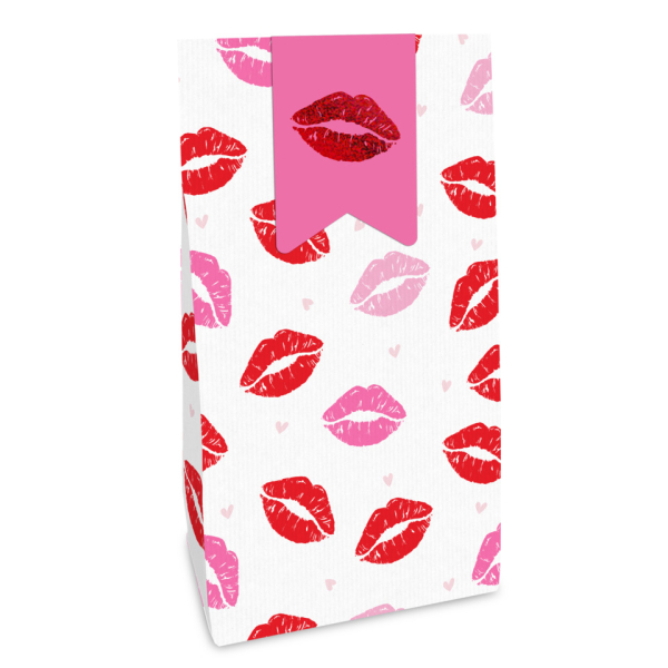 15 Stück Braun und Company Geschenktasche 2718-26401, Hip Lips, 120mm x 210mm 4014995791757 Braun und Company