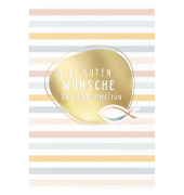 Gl&uuml;ckwunschkarten 11-1068 11,5x17 cm 115mm x 170mm (BxH) bunt