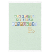 Kommunionskarte