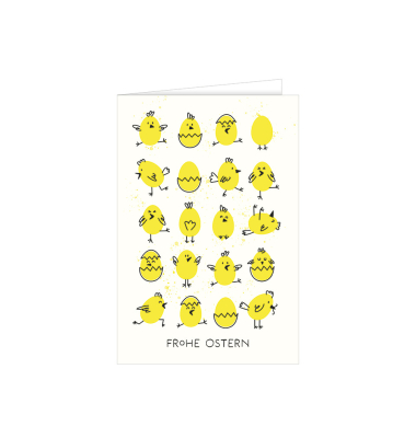 Osterkarten 13-10020 11,5x17 cm 115mm x 170mm (BxH) bunt