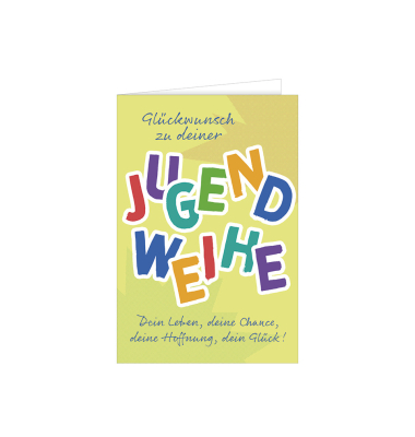 Jugendweihekarte