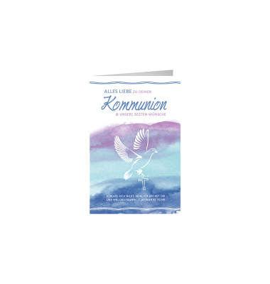 Kommunionskarte