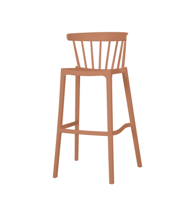 Barstuhl Windson terrakotta 4St