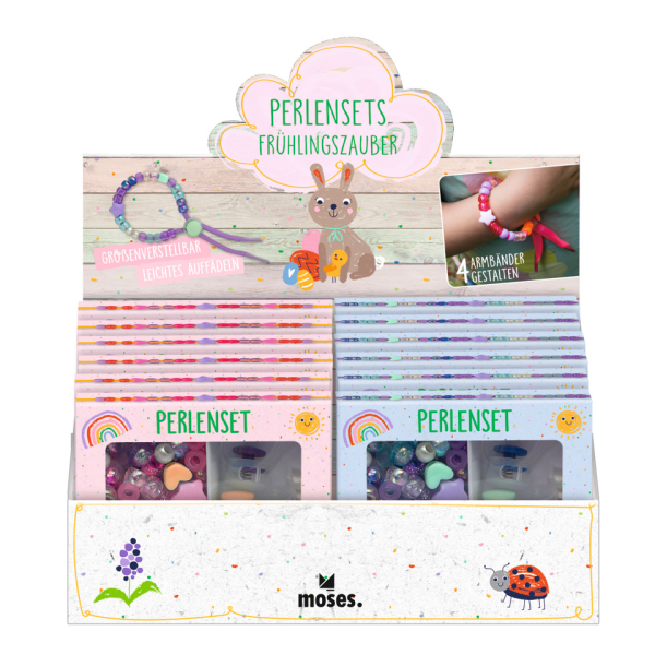 12 Stück Moses Perlenset Frühlingszauber 4033477255860 Moses
