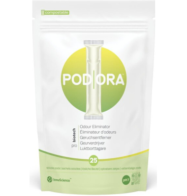 Geruchsneutralisation Pod, hochwirksame Geruchsbeseitigung, wasserl&ouml;slich, 1 Beutel &aacute; 25 Pods