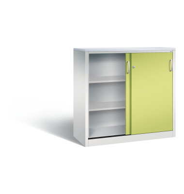 C+P Akten-Sideboard 3OH 1200x1200x500mm lgrcgn