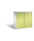 C+P Akten-Sideboard 3OH 1200x1200x500mm lgrcgn