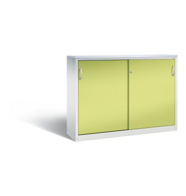 C+P Akten-Sideboard 2x3OH 1200x1600x400mm lgrcgn