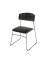 Stapelstuhl Mundo Kunstleder schwarz 4St