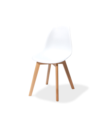 Stapelstuhl Keeve Holz wei&szlig; 4St