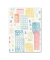 Schulheft 044021010 Pastel, Lineatur 8 / liniert, A6, 90g, pastell, 32 Blatt / 64 Seiten