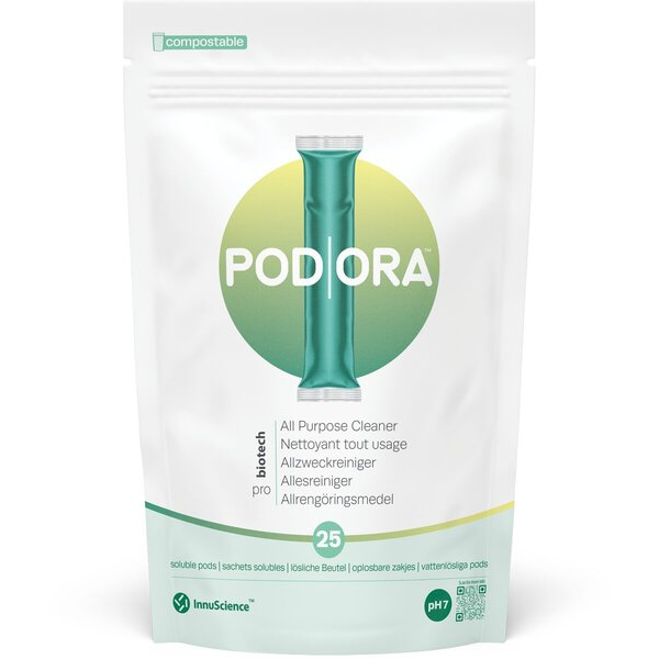 0628124617784 - Allzweckreiniger Pod für alle Oberflächen wasserlöslich hochwirksam 1 Beutel á 25 Pods 0628124617784 InnuScience