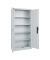 Fl&uuml;gelt&uuml;renschrank Acurado 89 08921052S10000, abschlie&szlig;bar, 5 OH, lichtgrau, 93x195x50cm (BxHxT)