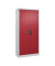 Fl&uuml;gelt&uuml;renschrank Acurado 89 08921052S10004, abschlie&szlig;bar, 5 OH, lichtgrau/rubinrot, 93x195x50cm (BxHxT)