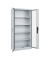 Fl&uuml;gelt&uuml;renschrank Acurado 89 08920055S10045, abschlie&szlig;bar, 5 OH, lichtgrau, 93x195x40cm (BxHxT)