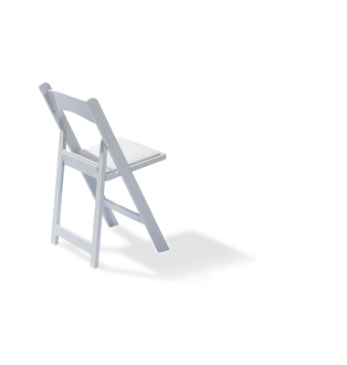 Klapp-Hochzeitsstuhl Mary Kunstledersitz ws 4St