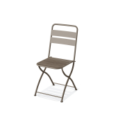 Bistro-Klappstuhl Breeze cappuchino 2St