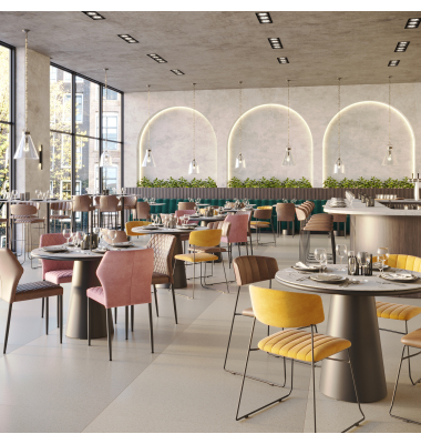 Barstuhl Louis Kunstleder schwarz 2St