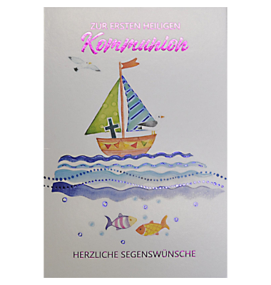 Kommunionskarte