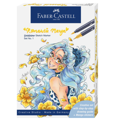 Sketchmarkerset 24-tlg. Romantic Manga