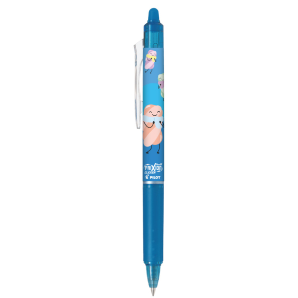 12 Stück Pilot Tintenroller Frix.Clicker hellblau 4902505687044 Pilot