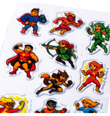 Sticker Magic Superhelden