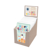 Geburtstagskarte Kinder  sortiert