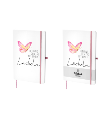 Notizbuch Lovely Greetings L&auml;cheln