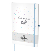 Notizbuch Liebe W&uuml;nsche happy Day