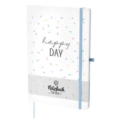 Notizbuch Liebe W&uuml;nsche happy Day