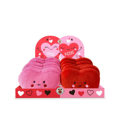 Pl&uuml;schfigur Herz sortiert