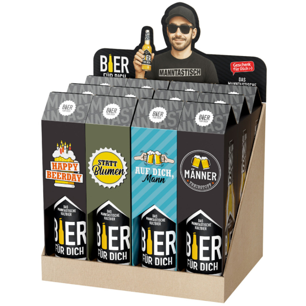 12 Stück LA VIDA Bier Manntastisch Geburtstag sortiert  LA VIDA
