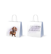 Geschenktasche 992805, Dackel, 150mm x 150mm