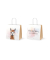 Geschenktasche 992806 Lucky Friends, allgemein, mit Tragekordel, Lama, 15cm x 15cm