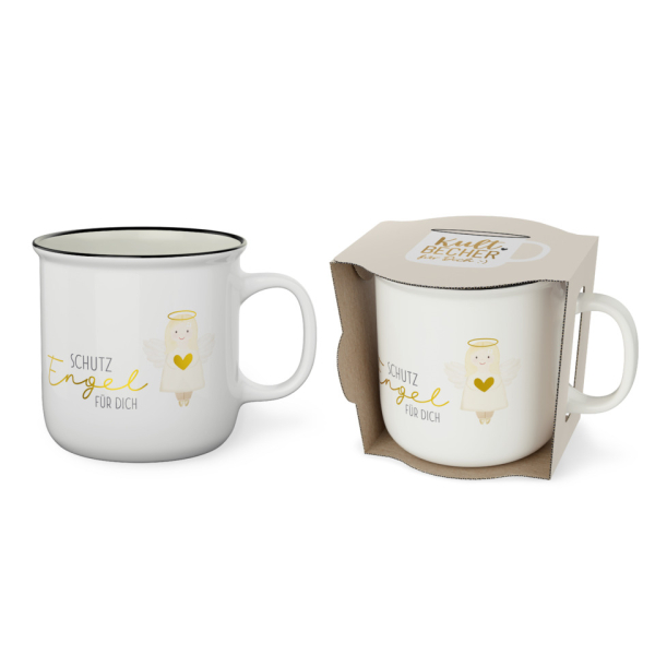 LA VIDA Kaffeebecher Liebe Wünsche Engel 4027268360024 LA VIDA