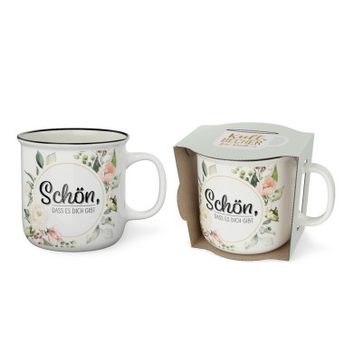 Kaffeebecher Lovely Greetings Blumen