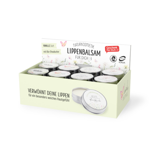 24 Stück LA VIDA Lippenpflege Lovely sortiert 4027268358069 LA VIDA