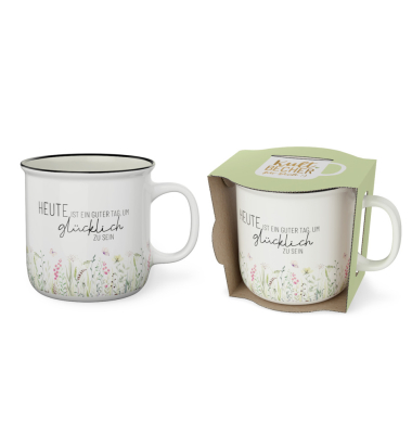 Kaffeebecher Lovely Greetings Wiese