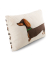 Kissen Dackel 43x25cm