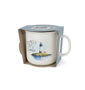 Kaffeebecher Gr&uuml;&szlig;e vom Leuchtturm
