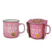 Kaffeebecher Auf uns M&auml;dels Kussmund