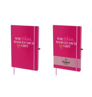 Notizbuch Auf uns M&auml;dels Herz