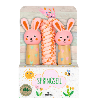 Holz-Springseil Fr&uuml;hling