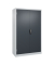 Fl&uuml;gelt&uuml;renschrank Acurado 89 08931052S10040, abschlie&szlig;bar, 5 OH, lichtgrau/schwarzgrau, 120x195x50cm (BxHxT)