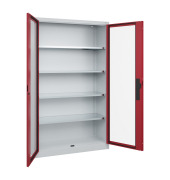 C+P Werkzeugschrank Fenstert&uuml;r 1950x1200x400mm lgr/rrt